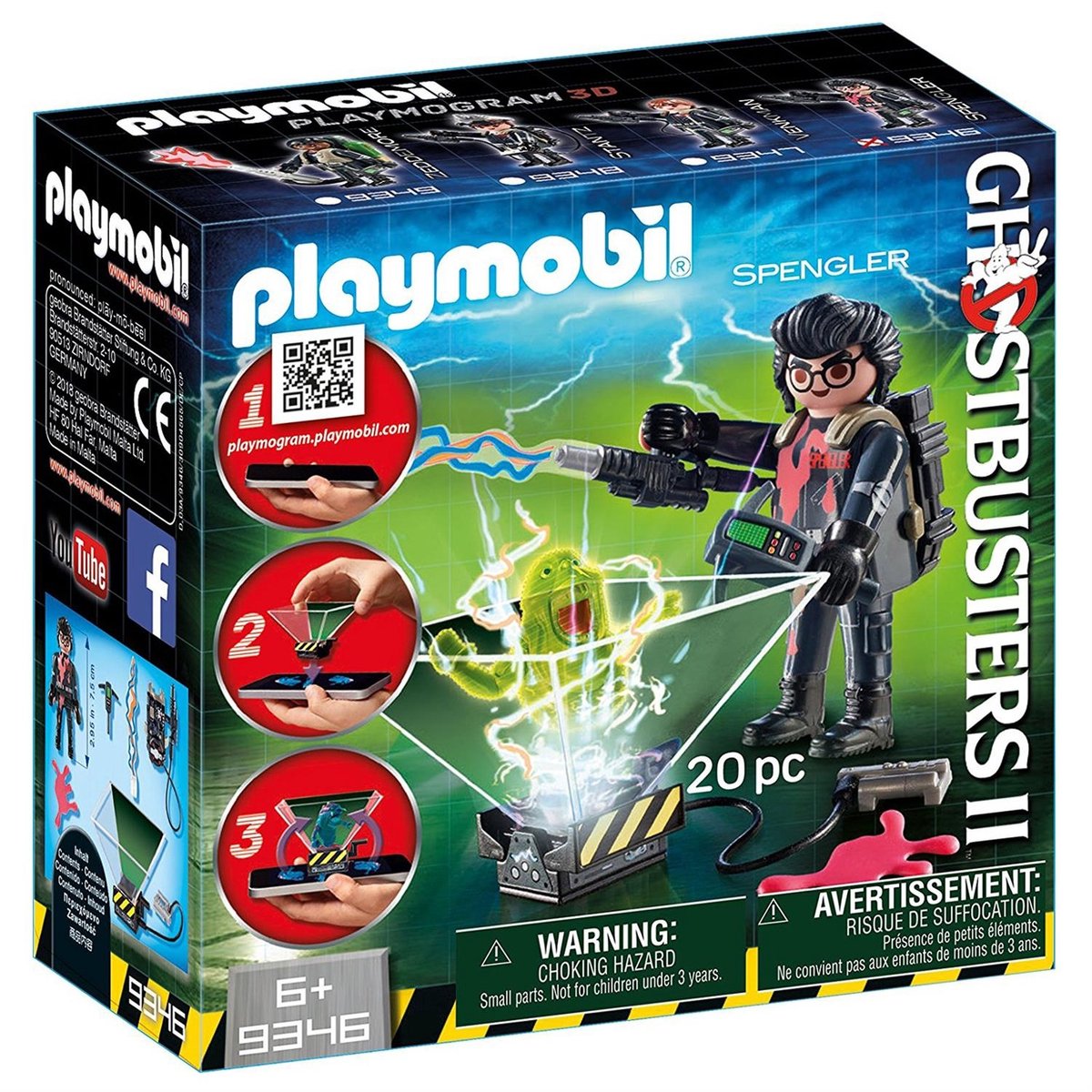 PLAYMOBIL Ghostbusters™ Ghostbuster Egon Spengler - 9346