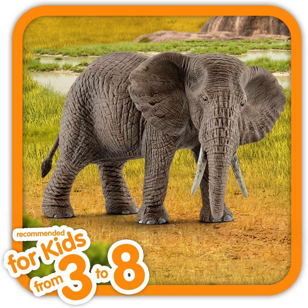 Schleich Wild Life - Afrikaanse olifante - Speelfiguur - 14761� — afbeelding 4