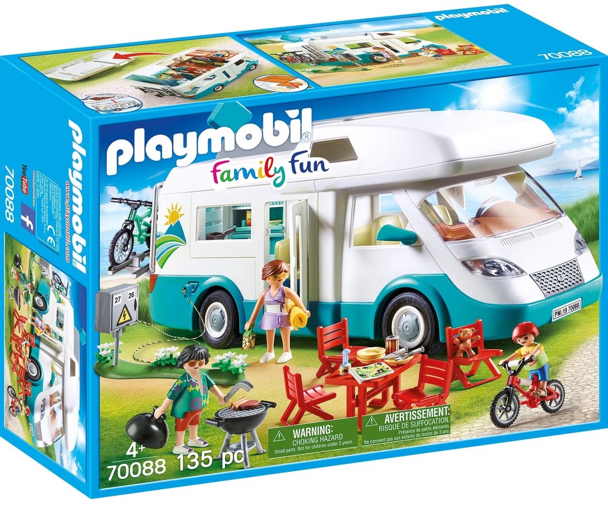 PLAYMOBIL Family Fun Mobilhome met familie - 70088 — afbeelding 18