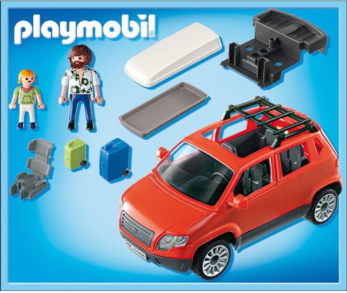 Gezinswagen met dakkoffer / Voiture avec coffre de toit — afbeelding 2