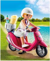 PLAYMOBIL Zomers meisje met scooter - 9084