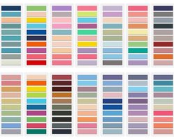 Label Stickers - Kleurcode labels - 2800 Stuks - Zelfplakkende Tabs - 14 Sets Tabs voor Boeken - Beschrijfbare Paginamarkeringen - Index Tabs voor Lezen Notities, Classificeren Bestand - Kleurrijke Annotatietabs voor School, Kantoor, Lezen, Hoogtepun