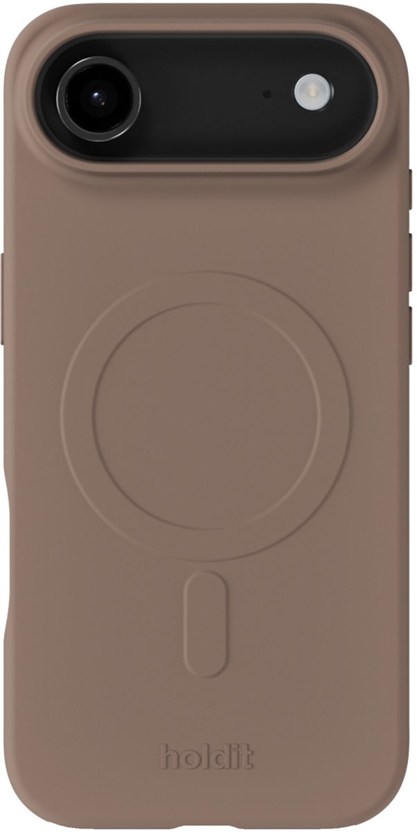 Holdit Soft geschikt voor MagSafe Case geschikt voor iPhone Air - Mocha Brown