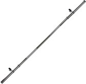 VirtuFit Halterstang - Barbell Stang - Veerclipsluiting - 120 cm - 30 mm