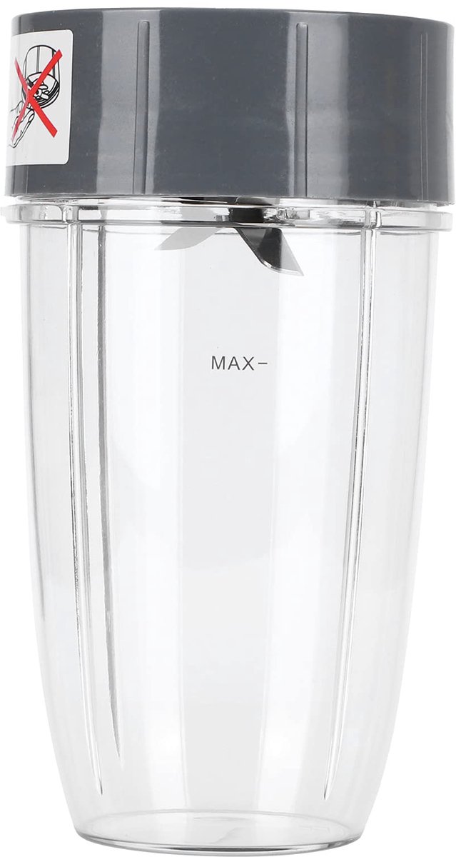 Allecto Plus - Vervangende Blenderbeker en Mes van Roestvrij Staal voor Blender van 600W en 900W — afbeelding 2