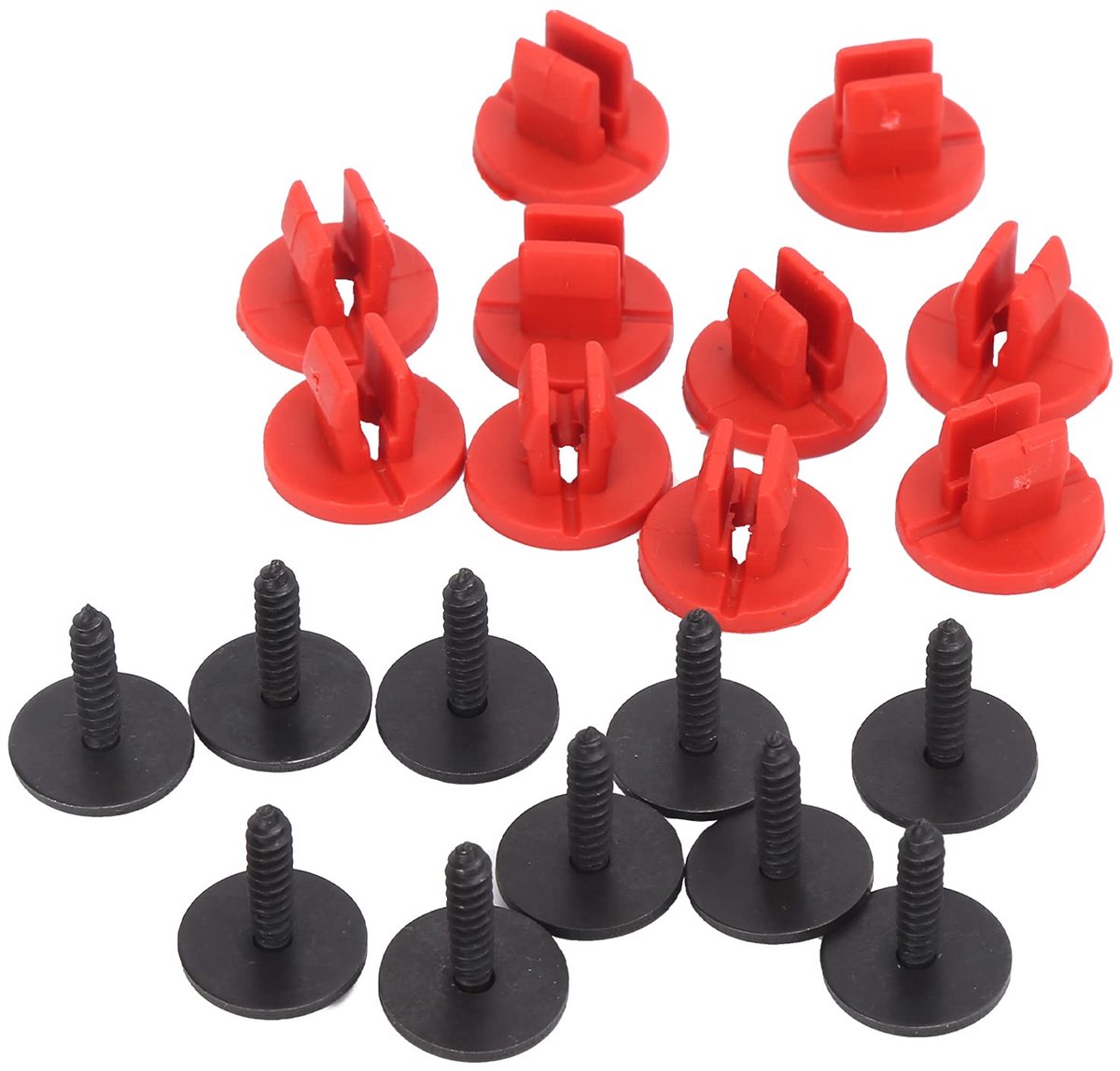10 Stuks Onderste Motorafdekkingsclip - OEM 1019377 - ABS-Materiaal - Hittebestendig en Hoge Elasticiteit