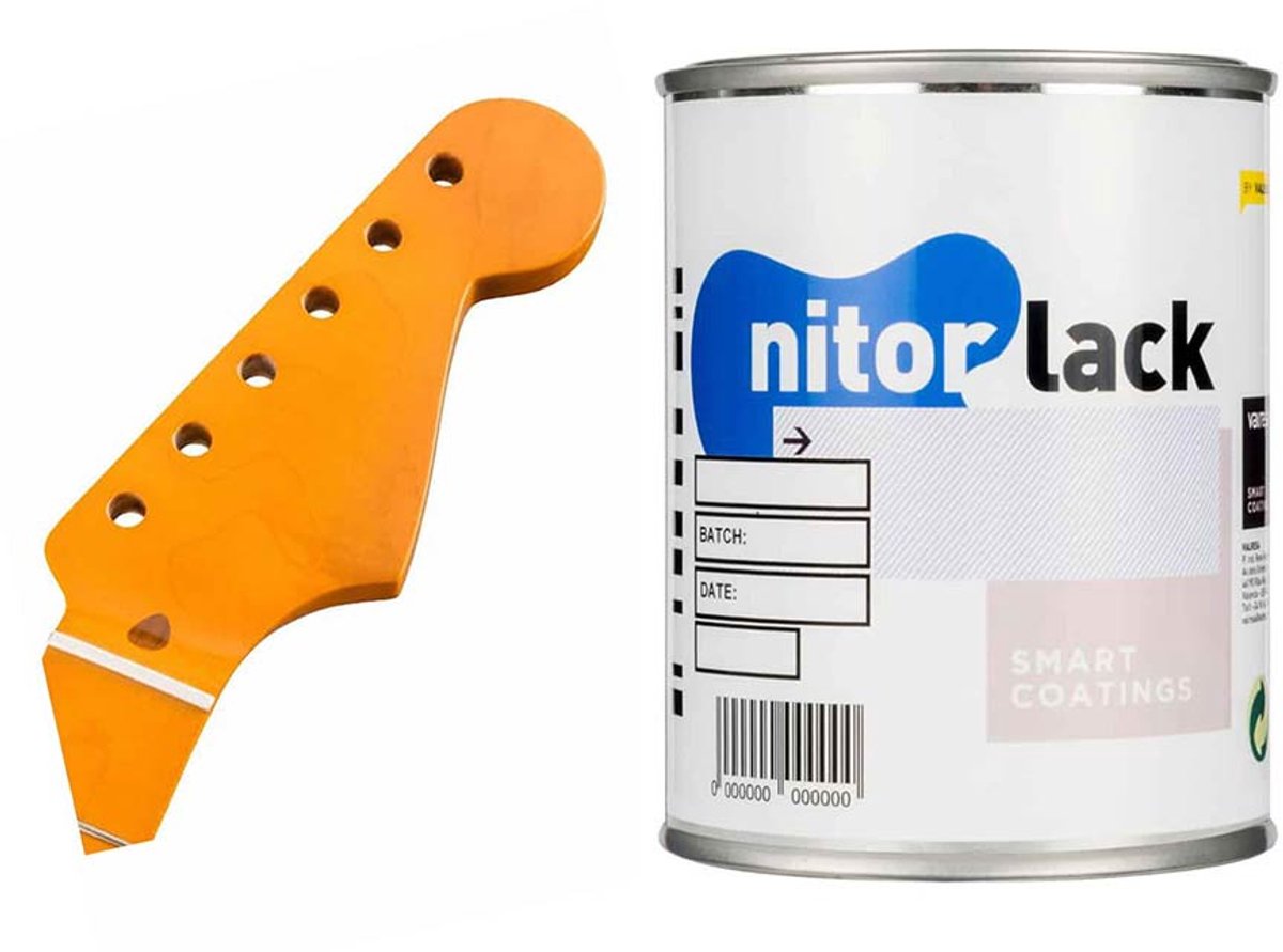 NitorLACK N260785108 Nitrocellulose Lak Orange Vintage Gloss – 500 ml Blik