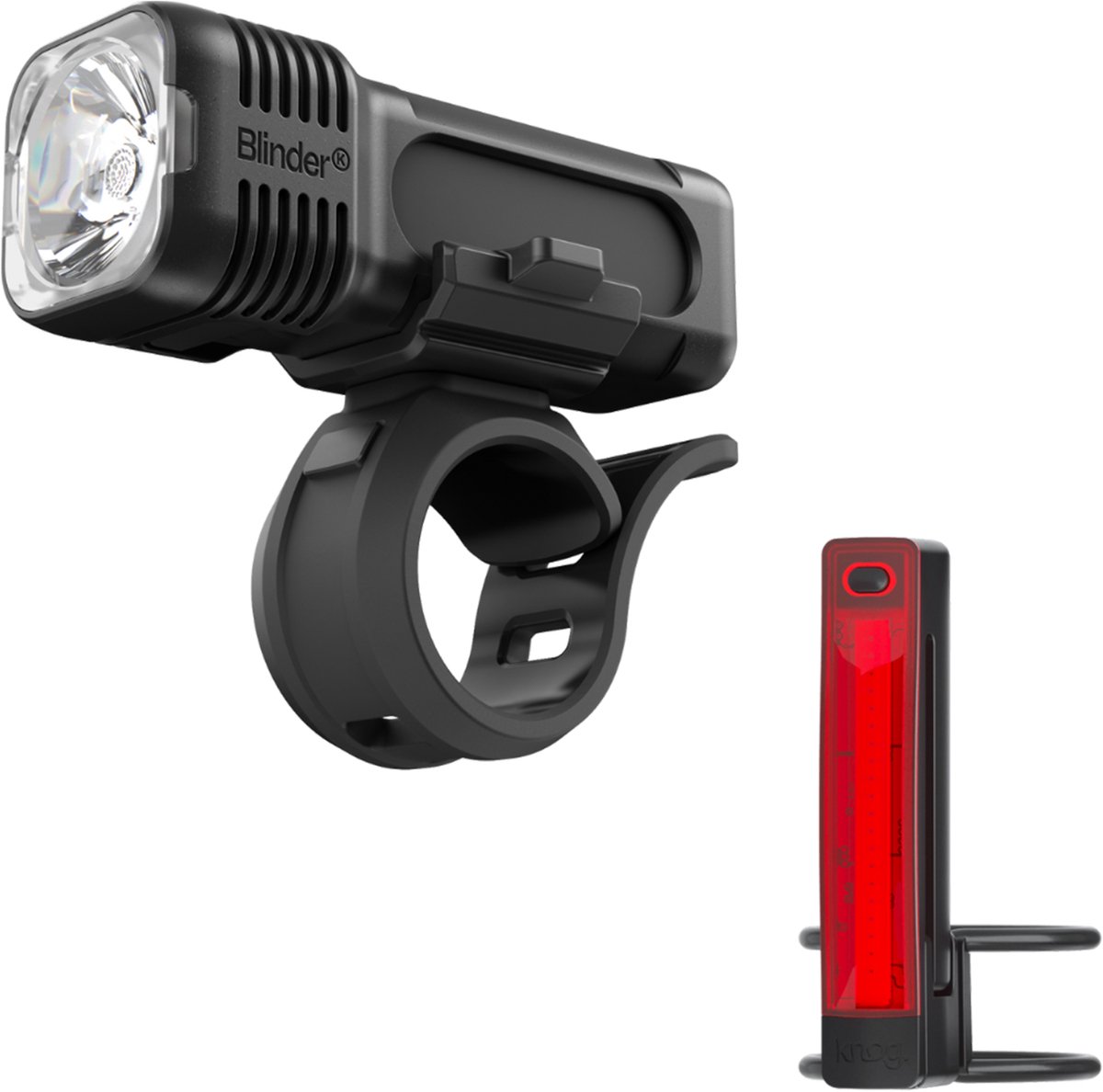 Knog Blinder Pro 400 / Plus Rear - light set - 400 lumen - zwart
