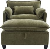 Fauteuil met voetenbank Kodsø kopen