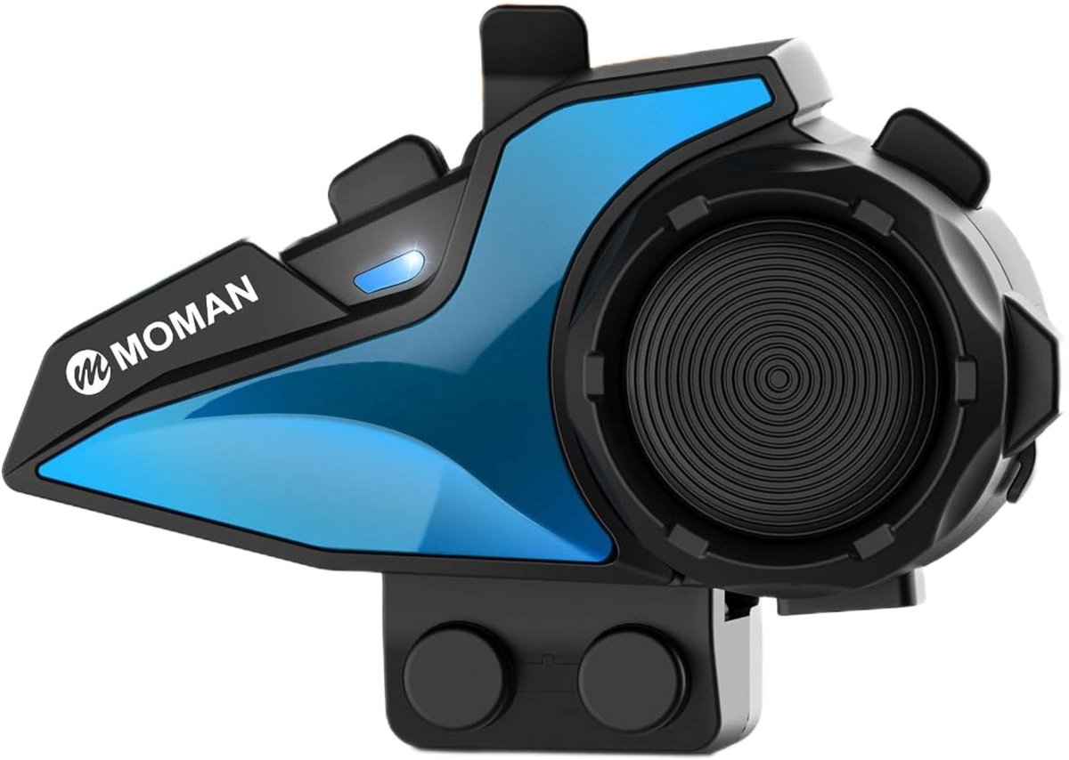 MOMAN H2E Eagle Communicatiesysteem Single Pack - Maat - Bluetooth Intercom