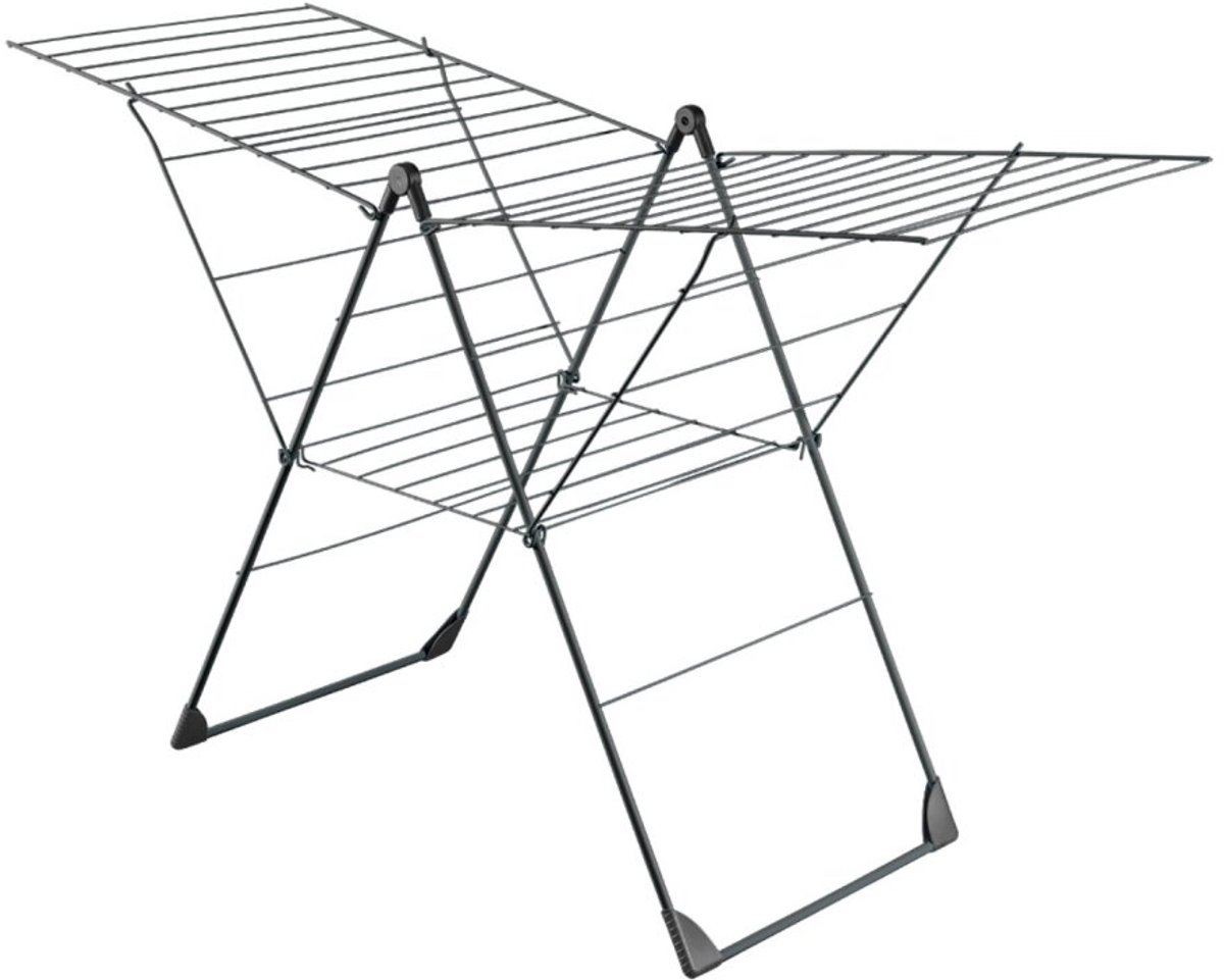 Tomado Vento Droogrek 110x177x63 cm 30 m Zwart