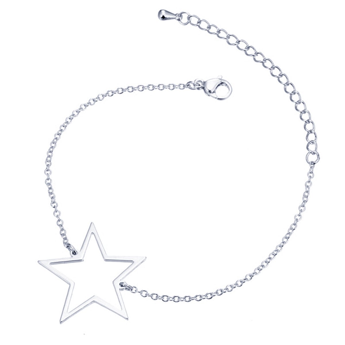 Cilla Jewels Dames Armband Ster Zilver