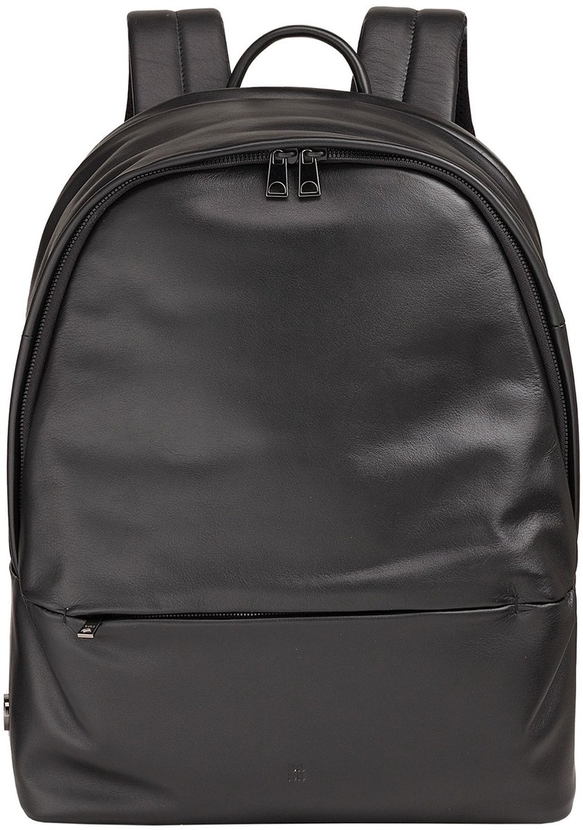 DuDu Casablanca Dagrugzak Leder 40 cm Laptopvak - 38cm (15 duim) - black