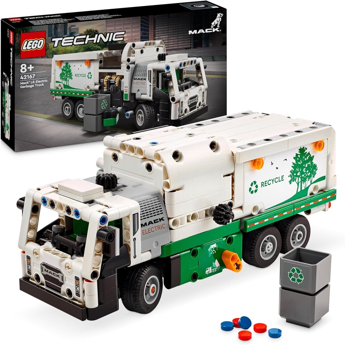 LEGO Technic Mack LR Electric vuilniswagen - 42167 — afbeelding 22