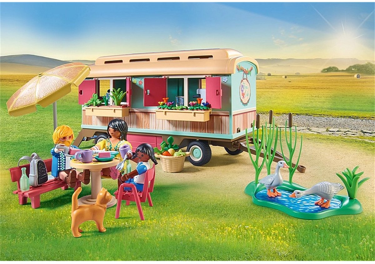 PLAYMOBIL Country Gezellig woonwagencafé - 71441 — afbeelding 2