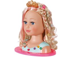 Baby Born Styling Make-Up en Kaphoofd Prinses - 27cm