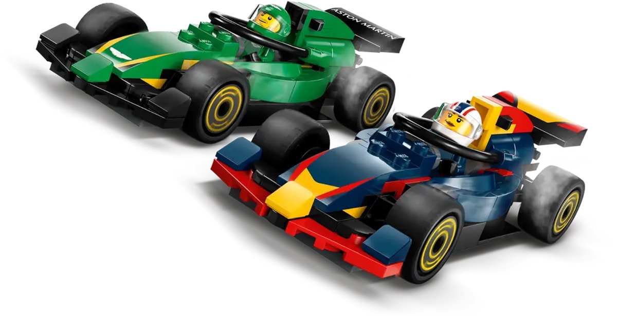 LEGO City F1 truck met RB20 en AMR24 F1® auto's speelset - 60445 — afbeelding 21