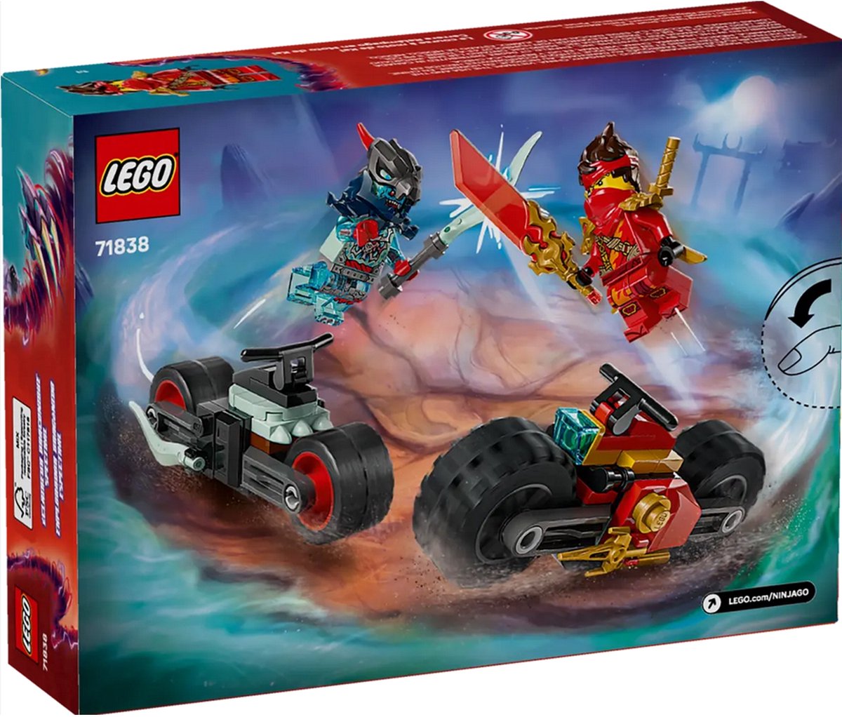 LEGO NINJAGO Kai's Motorrace Bouwpakket voor Kinderen - 71838 – foto 8