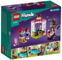 Arrière de la boîte La Crêperie LEGO Friends avec des images du jouet.