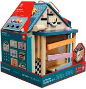 Buxibo Montessori Puzzelhuis Busy Board Activiteitenhuis voor Peuter