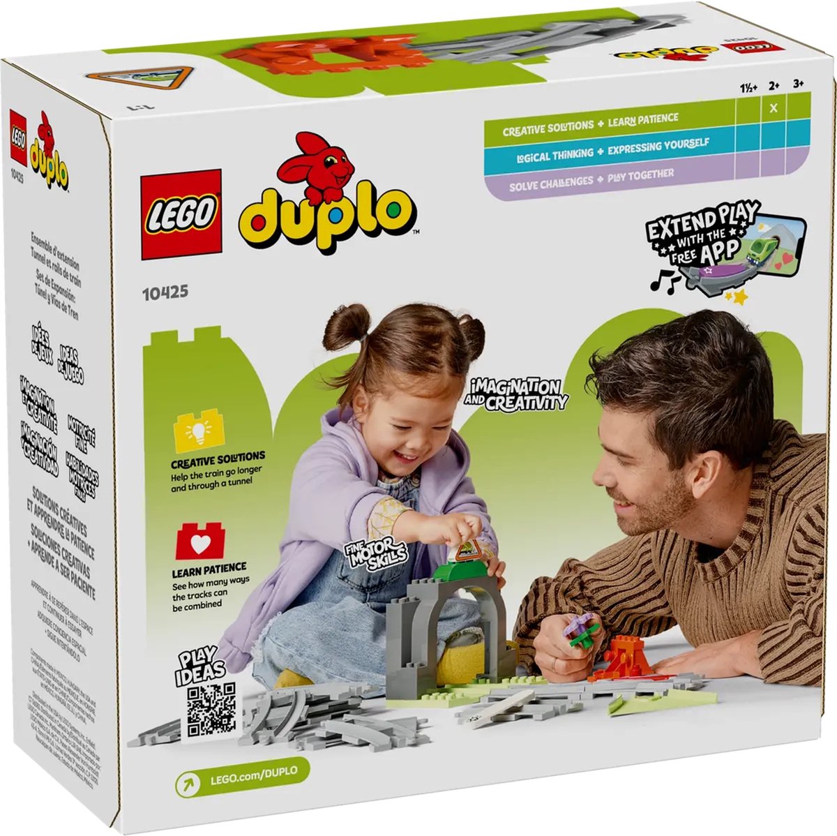 LEGO DUPLO - Stad Treintunnel en rails uitbreidingsset - 10425 — afbeelding 8