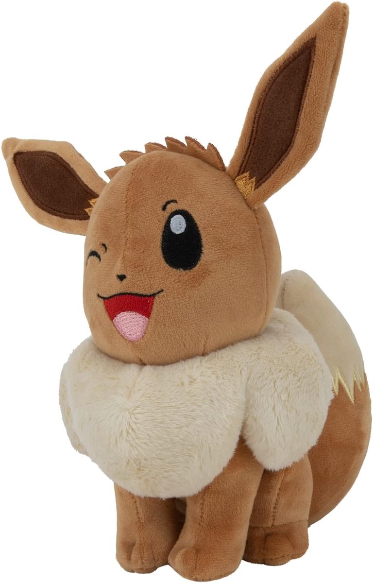 Pokémon Eevee Knuffel 20cm — afbeelding 3