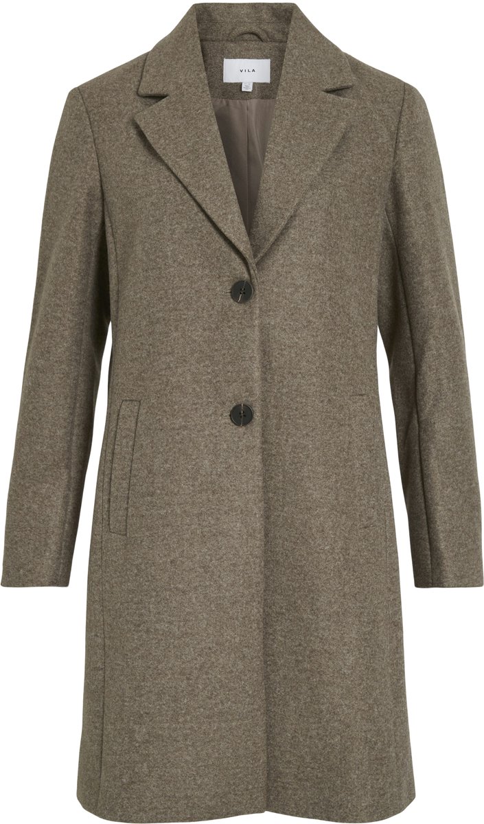 Vila Claudia Lange Jas Dames - Maat XXL (44)