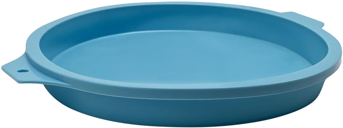 Purepeak Boterkoekvorm - Quichevorm - Ø 19.5 cm - Siliconen - Blauw