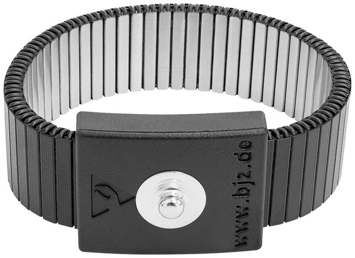 BJZ A-64117 Metalen ESD-armband Zwart