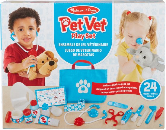 Melissa & Doug Dierenarts speelset als cadeau kind 3 jaar