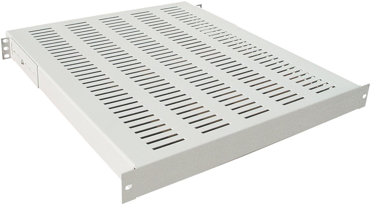 LogiLink 19 inch Zwaarlastlegbord, 1 HE, (D)600 mm