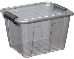 Opbergdoos HOME BOX, 3,0 liter, grijs