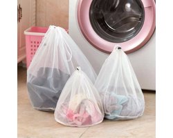 Waszakken - Delicate waszakken - 3-pack - Wit
