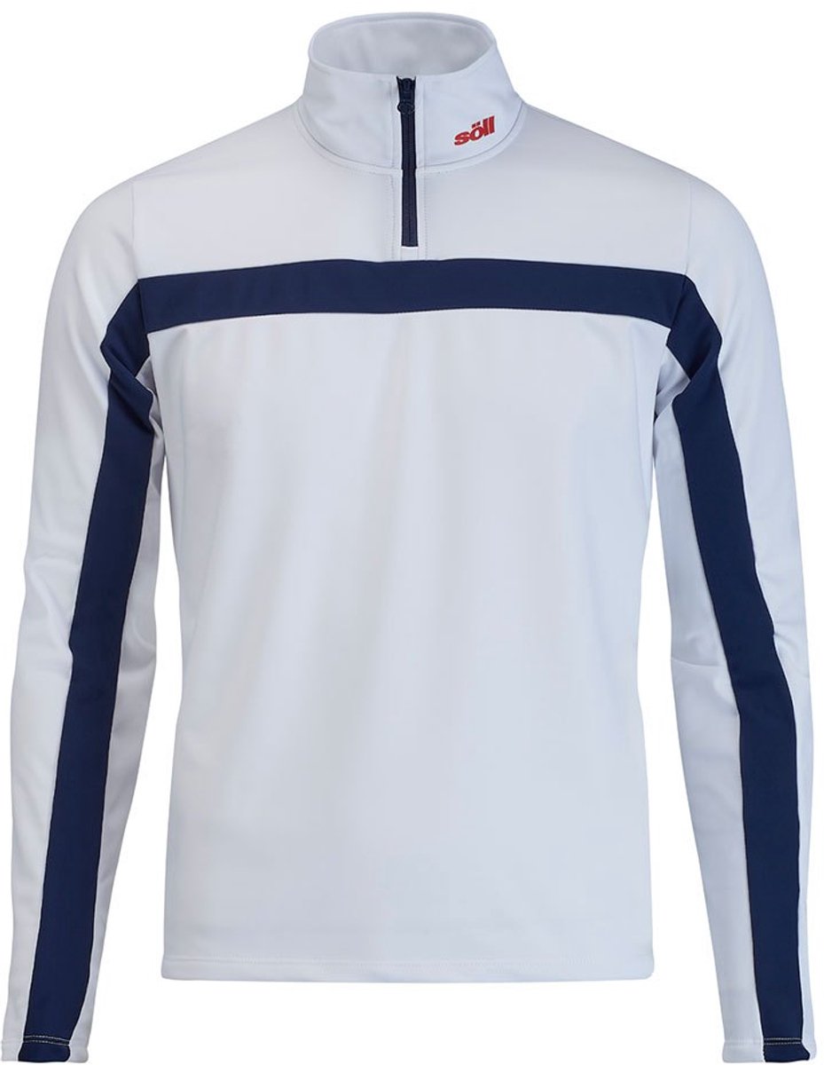 Soll Gstaad Fleece Met Volledige Rits Wit XS Man