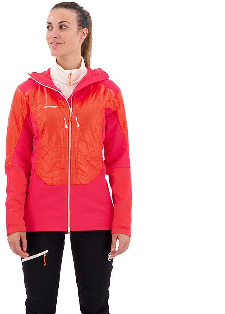 Mammut Eisfeld Hybrid Softshelljack Rood XL Vrouw