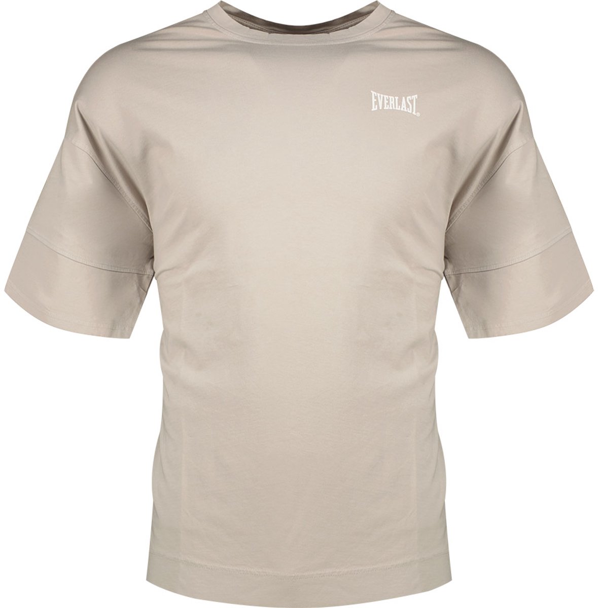 Everlast Dye Over T-shirt Met Korte Mouwen Beige XL Man