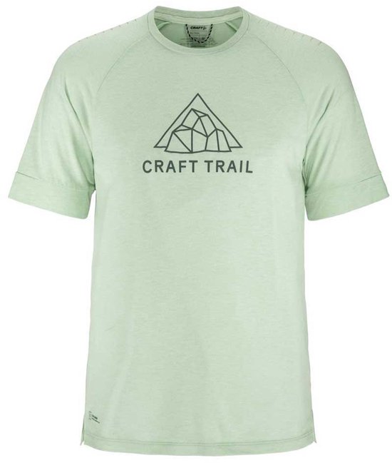 Craft Pro Trail Wool T-shirt Met Korte Mouwen Groen XL Man