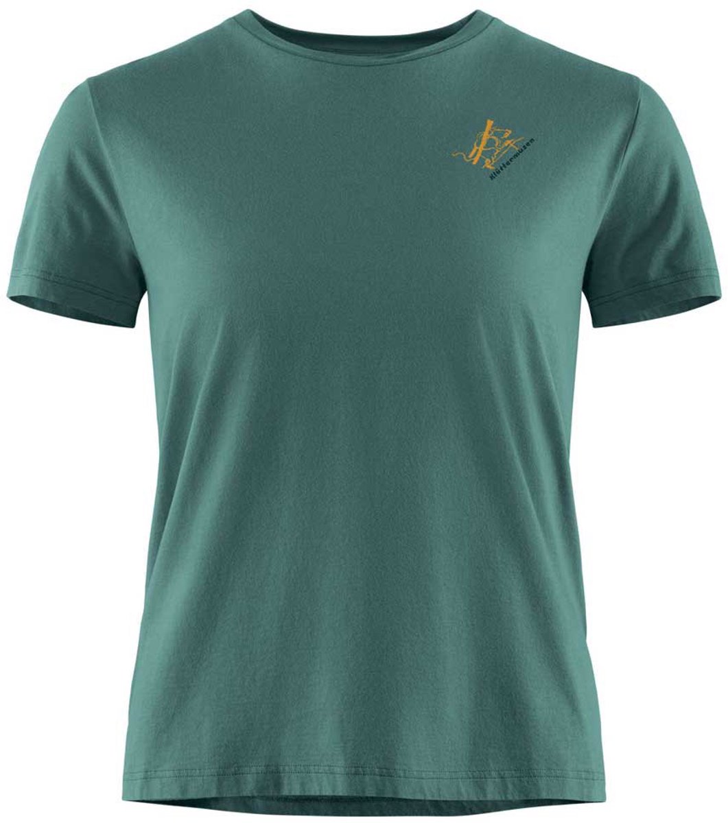 KlÄttermusen Runa Endeavour T-shirt Met Korte Mouwen Groen 2XS Vrouw