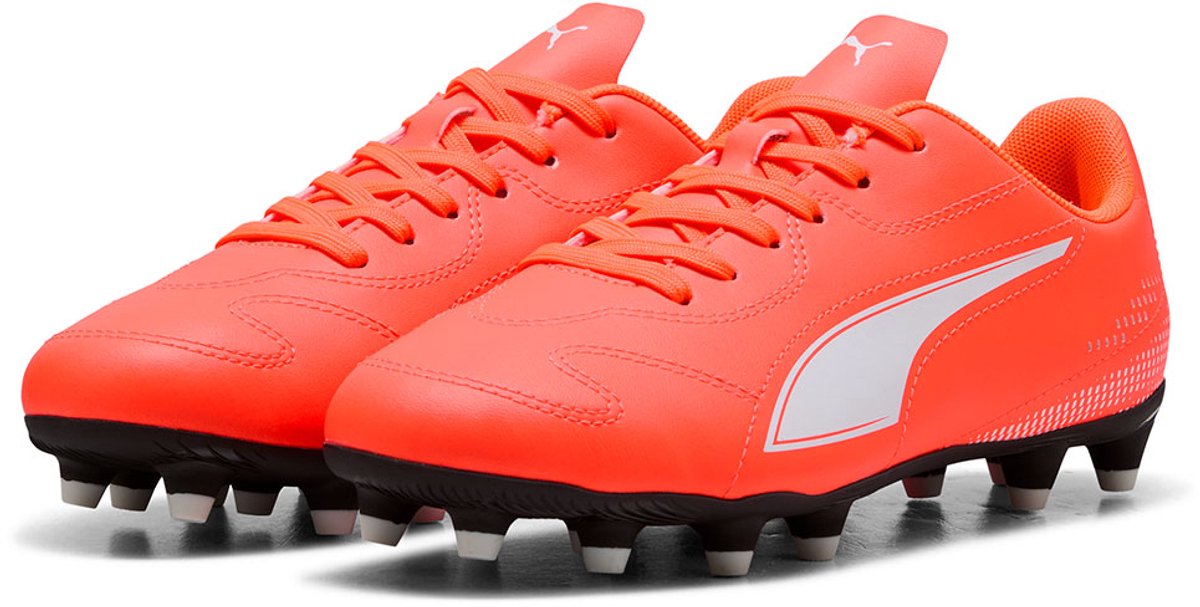 Puma Vitoria Ii Fg/ag Voetbalschoenen Voor Kinderen Oranje EU 34 1/2