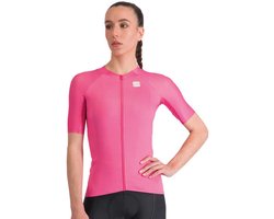 Sportful Matchy Korte Mouw Wielertrui Roze L Vrouw