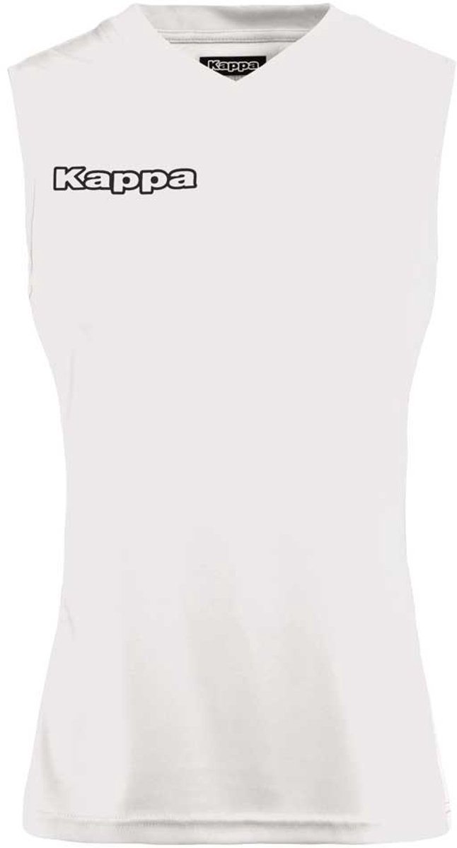 Kappa Amila Mouwloos T-shirt Wit L Vrouw