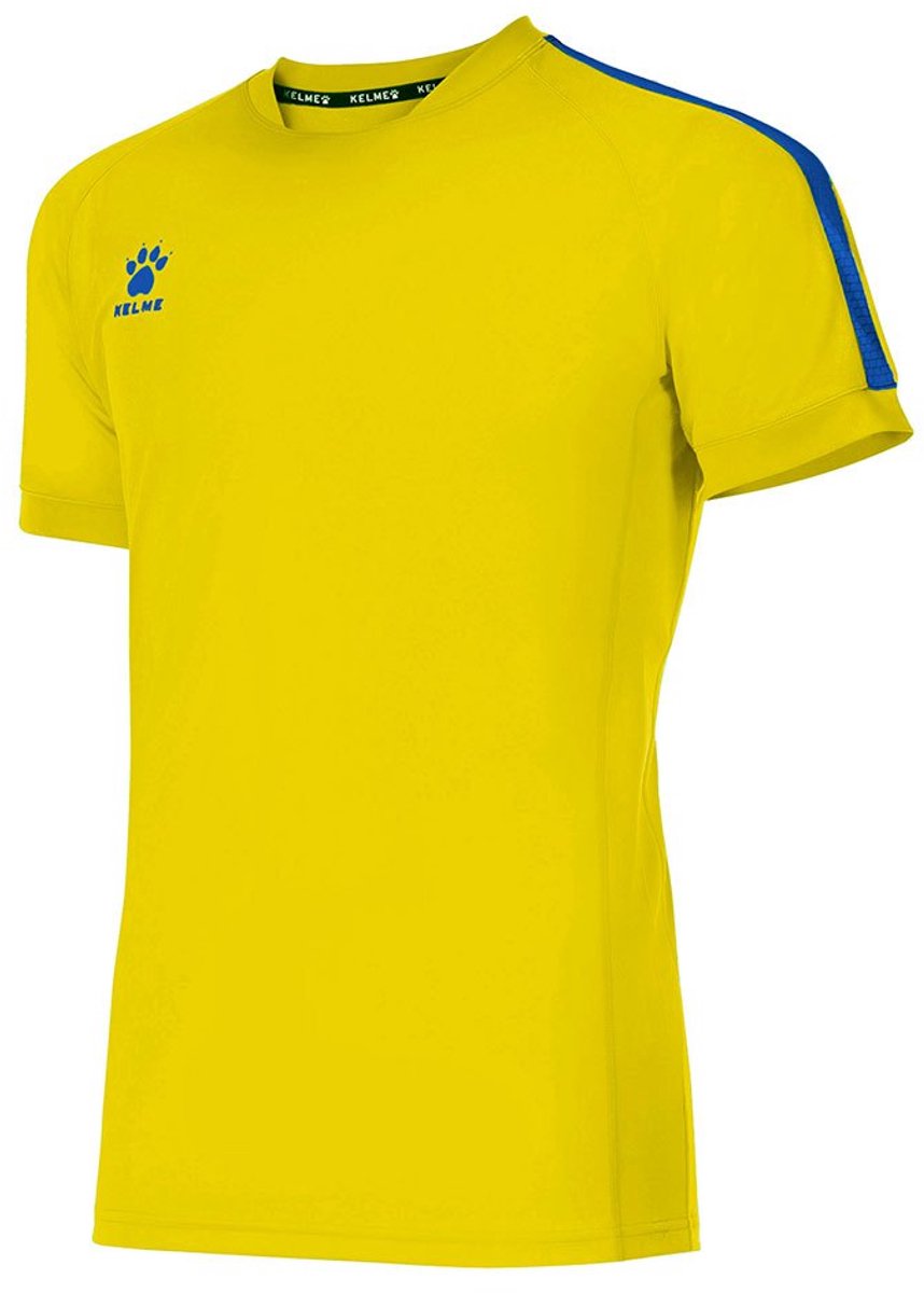 Kelme Global T-shirt Met Korte Mouwen Geel XL Man,Vrouw