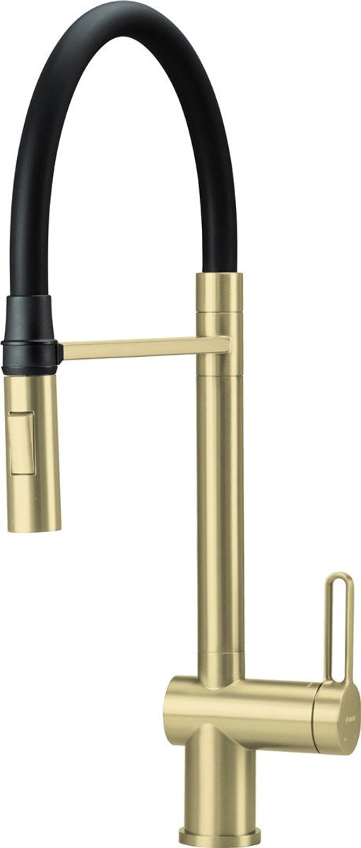 Kitchen faucet with flexible spout - 2 streams