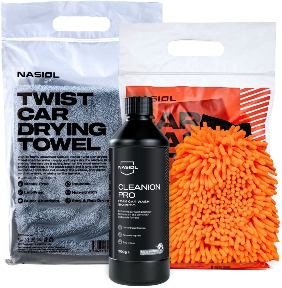 NASIOL - Car Wash Bundle