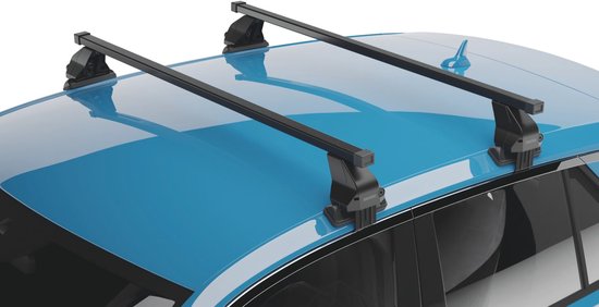 Galeries de toit sur mesure pour Citroën C3 Aircross 2021-2024 Menabo Omega 2.0 noir