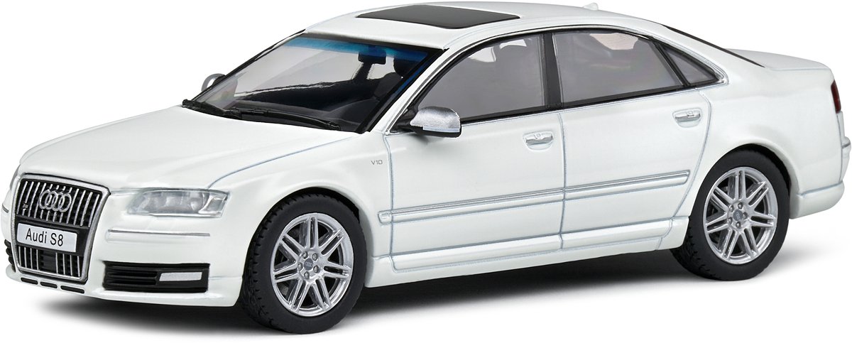 Audi S8 5.2l - V10 (D3) Solido Modelauto 1:43 2010 S4313302 Schaalmodel