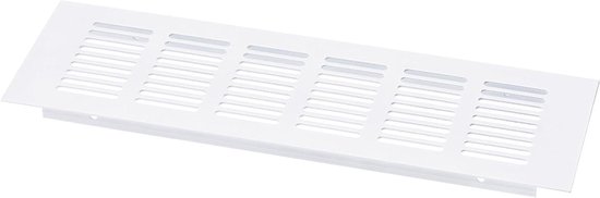Uitblaas luchtrooster aluminium 200x100mm - XXL water
