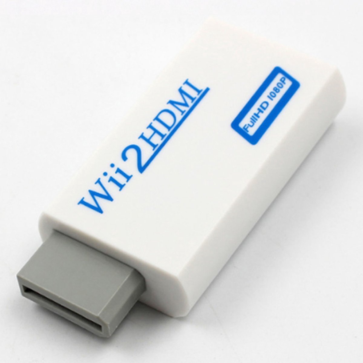 Jonyx - Converter - Wii naar HDMI - 1080P Full HD - Converter - Met 3,5 mm audiopoort - Wit