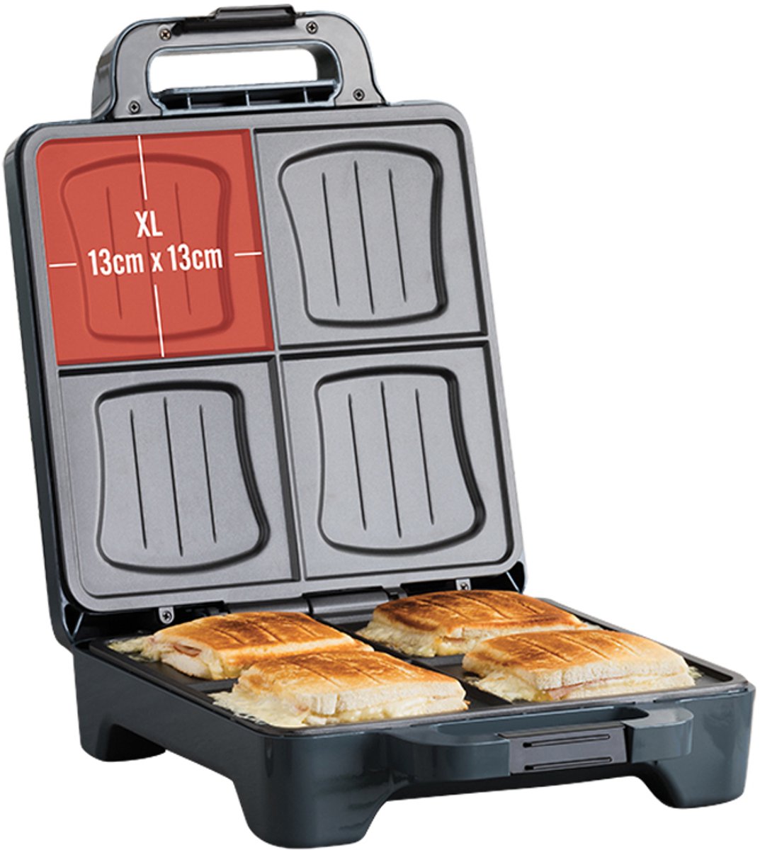 Croque-monsieurtoestel FRIFRI 4XL Quatuor F1604016