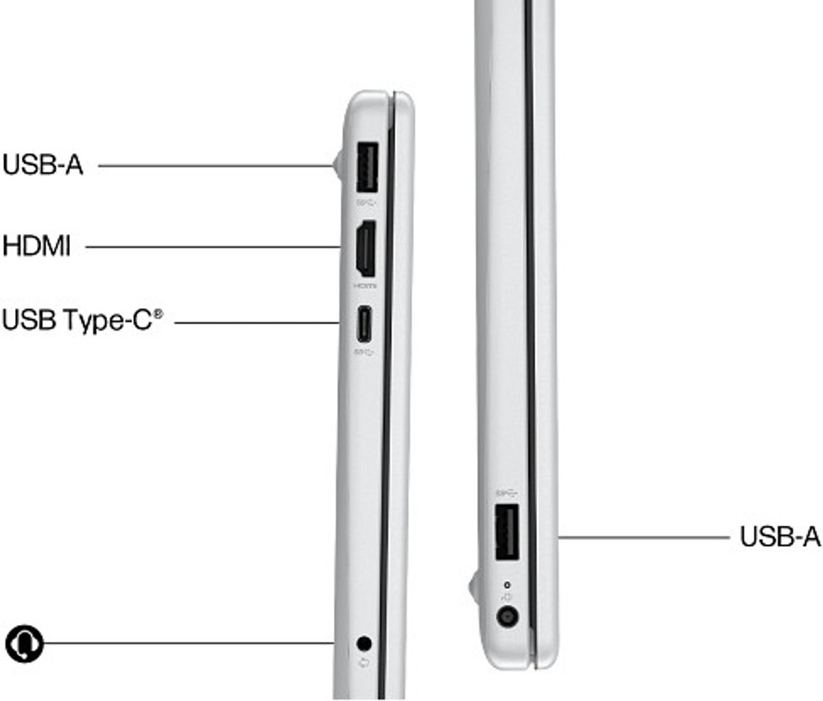 HP OmniBook 3 NGAI 15-fn0050nd Copilot+ PC AMD Ryzen AI 5 330 Laptop 39,6 cm (15.6") Full HD 16 GB DDR5-SDRAM 512 GB SSD Wi-Fi 6 (802.11ax) Windows 11 Home Zilver thumbnail 5